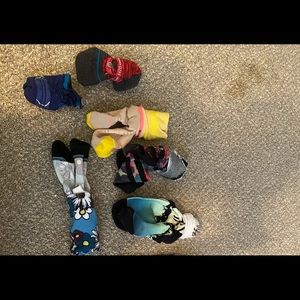 Assortment of stance socks plus one other brand